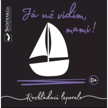 Leporelo Svojtka & Co. Já už vidím, mami! – kontrastní harmonikové leporelo pro miminka