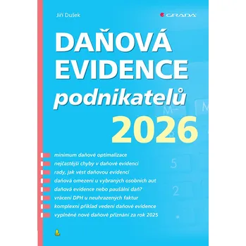 Daňová evidence podnikatelů 2026