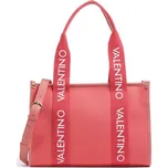 Valentino bags plátěná taška přes rameno červená