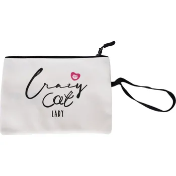 Kosmetická taška TIAKI Kosmetická taška "Crazy Cat Lady" pro milovníky zvířat