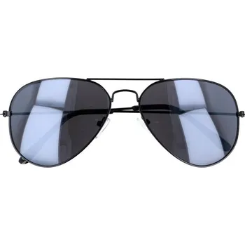Sluneční brýle Černé sluneční brýle pilotky "Aviator"