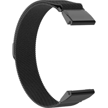 Příslušenství k fitness náramku Techsuit - Řemínek QuickFit 20mm (W009) - Instinct 2S/2S Solar/Approach S70 42mm/fenix 7S Pro Sapphire Solar - černý