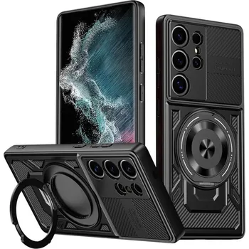 Pouzdro na mobilní telefon Techsuit - RuggedCam - Samsung Galaxy S22 Ultra 5G - černá