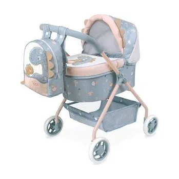 Panenka DeCuevas 86080 Můj první kočárek pro panenky s batůžkem COCO 2024 - 56 cm