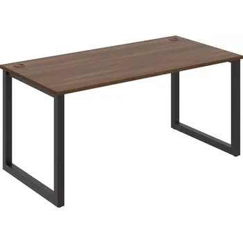 Psací stůl Kancelářský stůl US O 1600 - OŘECH , ČERNÁ