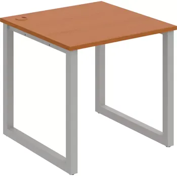 Psací stůl Kancelářský stůl US O 800 - TŘEŠEŇ , ŠEDÁ