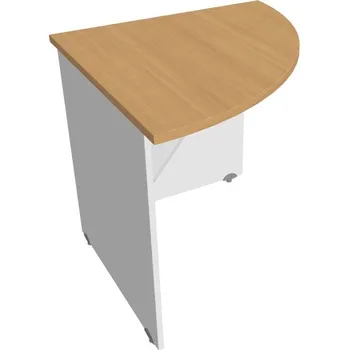 Psací stůl Stůl spojovací pravý - GP 902 P - BUK , BÍLÁ