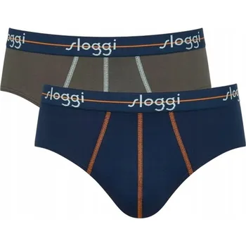 Pánské oblečení Pánské slipy bavlna slipy SLOGGI MEN Midi Start M 2 ks