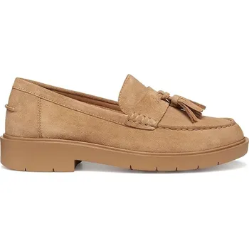 Dámské mokasíny Semišové mokasíny Geox D SPHERICA EC1 B D65DKA00022C5000 hnědá 88X, EUR 41