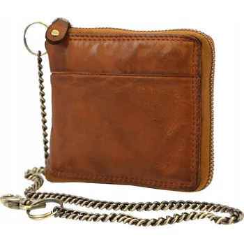 Peněženka Peněženka Gregorio , přírodní kůže, hnědá - muž