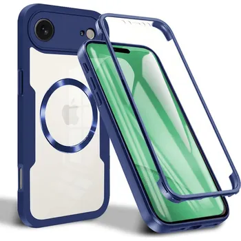 Pouzdro na mobilní telefon Techsuit - ColorVerse 360 MagSafe Series + ochrana displeje - iPhone 17 Air - modrá