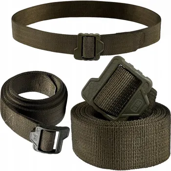 Opasek M-Tac Taktický opasek oboustranný nylonový Double Duty Hex Olive/Black 3XL