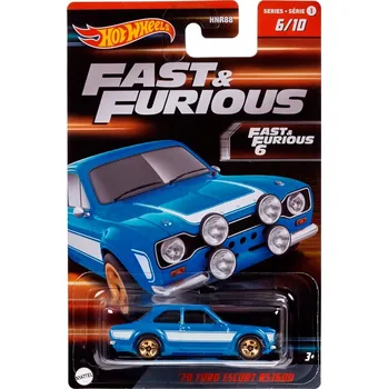 Dětské zboží Hot Wheels Fast & Furious - 70 Ford Escort RS1600