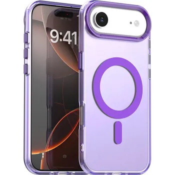Pouzdro na mobilní telefon Techsuit - CandyCase MagSafe - iPhone 17 Air - fialový