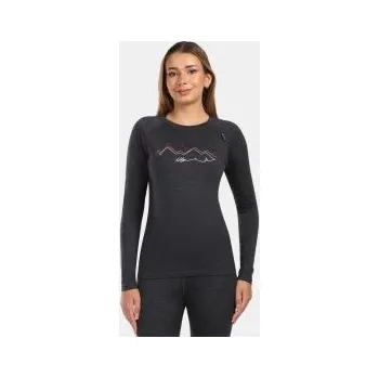 Kilpi MAVORA TOP-W černá ZL0502KI 40; Černá triko + DÁREK DLE VÝBĚRU!