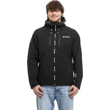 Pánská softshellová bunda Meatfly pánská softshell bunda Rasmussen Black | Černá | Velikost XXL