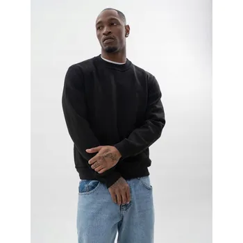 Pánská mikina MIKINA BEZ KAPUCE Pánská Černá CREWNECK Jigga Wear 3D Logo Koruna XXL