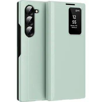 Pouzdro na mobilní telefon Techsuit - Řada SmartView - Samsung Galaxy Z Fold6 - zelená