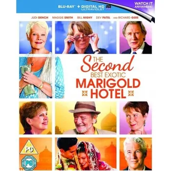 Blu-ray film Drugi Hotel Marigold Blu-ray disk