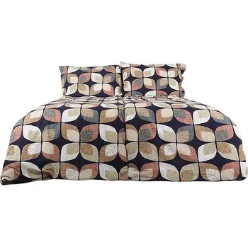 Povlečení B.E.S. - Petrovice Povlečení krep 140 × 200 cm top class - Autumn leaf