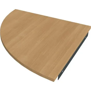 Psací stůl Stůl spojovací levý - GP 900 L - DUB , ČERNÁ Ral 9005