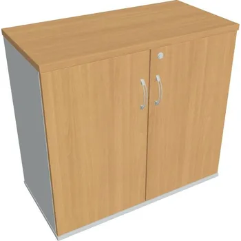 Policová skříň Skříň stolová SPZ 80 40 - BUK , ŠEDÁ