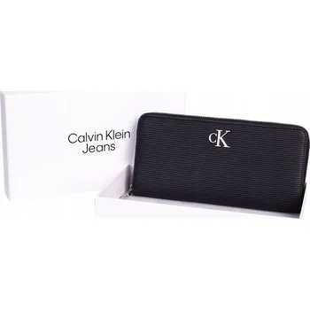 Peněženka Calvin Klein dámská peněženka eko kůže černá
