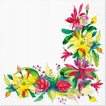 Papírový ubrousek Papírový ubrousek čtvercový 33 cm x 33 cm