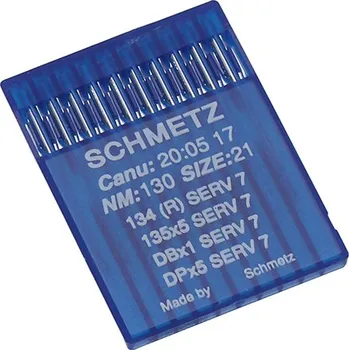 Nástroj na niť a příze Strojové jehly pro průmyslové šicí stroje Schmetz 135X5 SERV 7 130