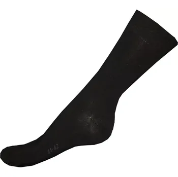 Dámské ponožky Antibakteriální ponožky Matex Silver 605 černá velikost 47-48