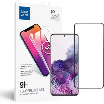 Telefonní příslušenství Blue Star ochranné sklo na displej Samsung Galaxy S20 Full Face (full glue/small size) - , černé