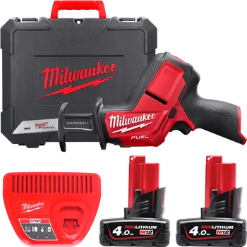 Pila ocaska MILWAUKEE M12CHZ-402C M12 FUEL HACKZALL Kompaktní šavlová pila 4933500571