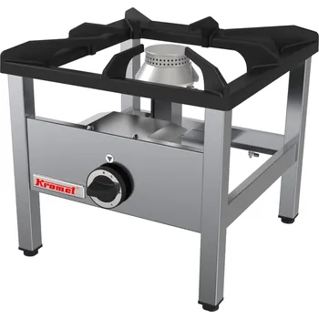 Sporák KROMET Plynová kamna 6,5 kW, 400x400x380 mm | KROMET, 000.TG-1s