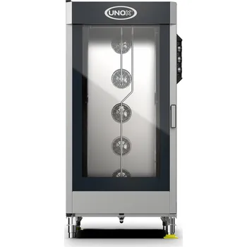 UNOX Konvekční trouba se zvlhčováním, elektrická, 20xGN 2/1, 46,7 kW, 913x1237x1863 mm | UNOX, Cheflux