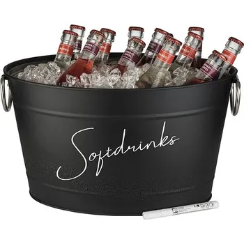 Sporák APS Nádoba na nápoje 11 l, 400x280x220 mm, černá | APS, 36101