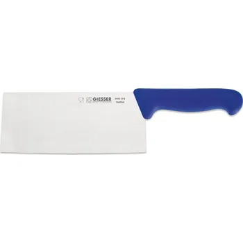 Kuchyňský nůž GIESSER Sekáček na maso, čínský tvar, 190 mm, modrý | GIESSER, 6665