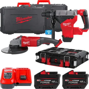 Sada nářadí MILWAUKEE M18 FUEL Sada nářadí, 2x 12,0 Ah FORGE 4933000023