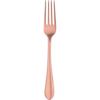Příbor Verlo Destello Copper vidlička dezertní 18,5 cm