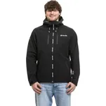 Meatfly pánská softshell bunda Rasmussen Black | Černá | Velikost M