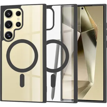 Pouzdro na mobilní telefon Techsuit - MagSafe Pro - Samsung Galaxy S24 Ultra - černý