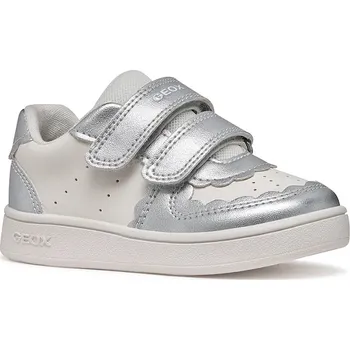 Dámské tenisky Sneakersy Geox B Eclyper Girl B555MA 054AJ C0007 Stříbrná 26