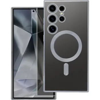 Náhradní kryt pro mobilní telefon Kryt Cover Electro Mag Cover s MagSafe Samsung Galaxy A37 Silver