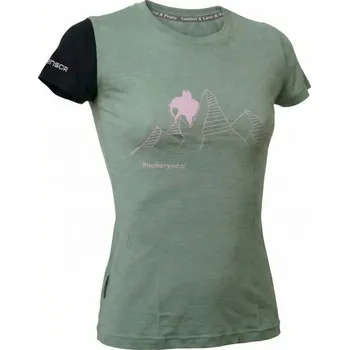 Dámské termoprádlo Sensor Hanibal Merino Air KR dámské basil green/black M