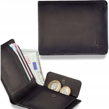 Peněženka Visconti peněženka z přírodní kůže šedá - muž