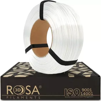 Filament PLA filament ReFill Rosa3D lesklá bílá (Silk White) 1,75 mm 1 kg