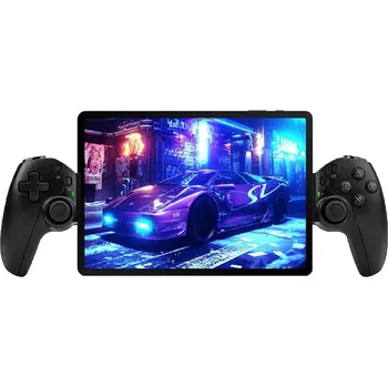 Tablet Techsuit - Bezdrátový ovladač (BSP-D9) - Gamepad pro tablety, telefony, Nintendo Switch/PS3/PS4, Bluetooth V5.2, 400mAh - černý