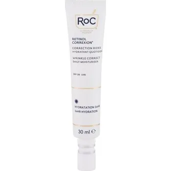Opalování RoC Retinol Correxion Wrinkle Correct Daily Moisturizer SPF20 - Hydratační krém proti vráskám 30 ml