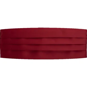 Motýlek Carlo Cardini Frakový pás - vínový