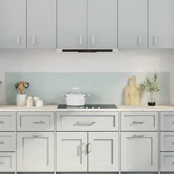 Kuchyňská linka vidaXL Kuchyňská zástěna 2 pcs Bílá 100 x 40 cm tvrzené sklo [3415422]