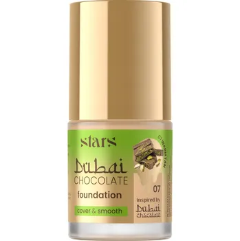 Podkladová báze na tvář Stars from the stars Krycí Podkladová Báze na obličej Dubai Chocolate 07 Warm tan